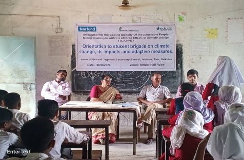 10....orientation To Students Brigade On Climate Change, Its Impact  Adaptive Measures.