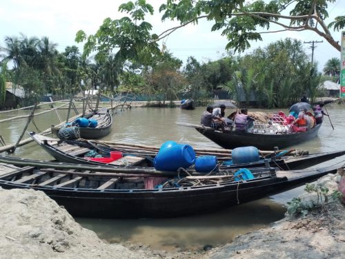 Fisherfolk Use This Boat For Cathing Fish