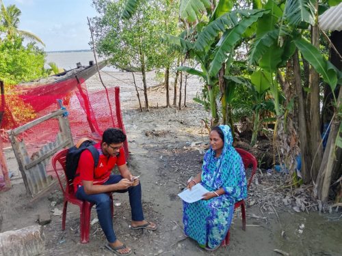 Hh Visit For Baseline Survey, Mongla Upazila