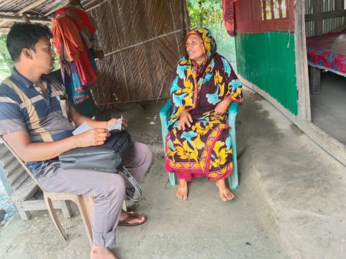 Kobo Data Colect At Chila Union, Mongla.